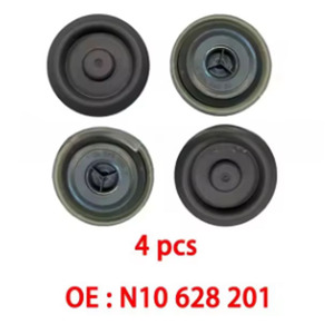Couvercle de protection en silicone noir pour compartiment de roue de secours Volkswagen, 10 pièces, pour Passat Bora Lavida Tiguan - Product Image 3