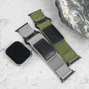 Correa deportiva resistente Upro Trail de nailon suave para Apple Watch de 49mm, 45mm, 41mm, 44mm, 40mm, 42mm, 38mm, compatible con iWatch Ultra. - Product Image 1