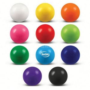Pelota Antiestrés Personalizada de Espuma de PU Ecológica con Rayas, Logotipo Personalizado, Color Personalizado, Impresión Tipográfica, Juguete de Mano Suave y Divertido, Promocional - Product Image 2