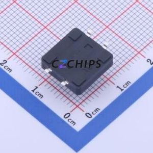 GT-TC149A-H080-L1 Tactile Switch SMD Switch Single Pole Single Throw Round Button 1.6N Vertical Mount - Product Image 2