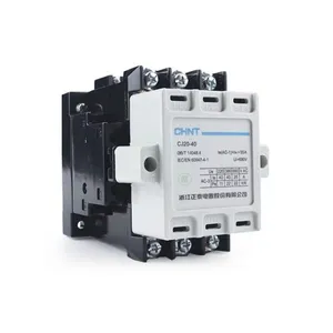 Chint Electric AC Contactor CJ20 40 220V con contactores magnéticos de larga vida útil