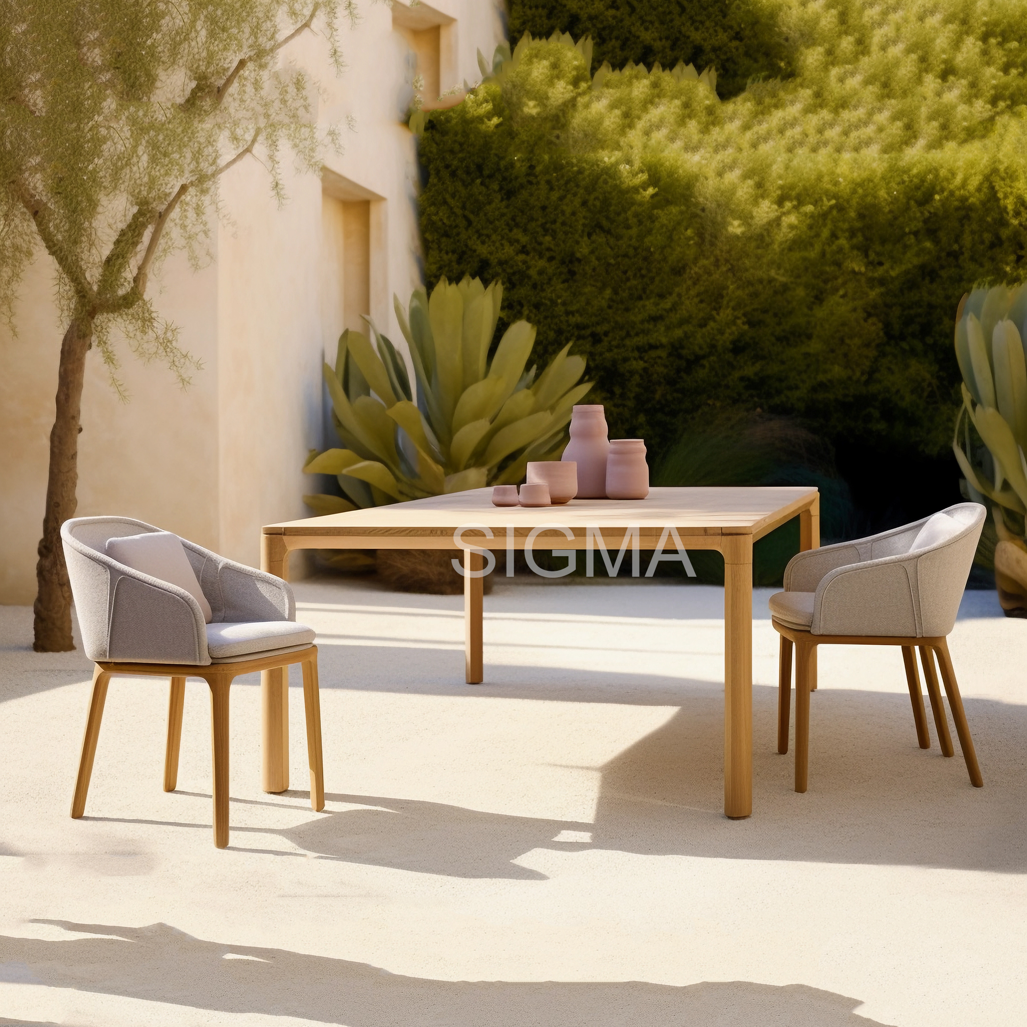 Outdoor Furniture Leisure Ways Teak Outdoor Dining Table Outdoor Table And Chair Set