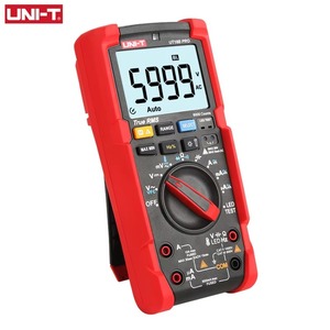มัลติมิเตอร์ดิจิตอล Uni-t Ut18b Pro True RMS วัดแรงดันไฟฟ้ากระแสสลับ แอมป์มิเตอร์ 1000V 10A ความจุ 6mf ความถี่ 1MHz ระบบ Auto Range - Product Image 4