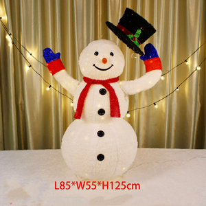 Vente flash Bonhomme <span class=keywords><strong>de</strong></span> neige électrique <span class=keywords><strong>de</strong></span> 4 pieds Décorations <span class=keywords><strong>de</strong></span> Noël d'extérieur avec moteur pour la décoration <span class=keywords><strong>de</strong></span> la cour et du jardin - Product Image 6