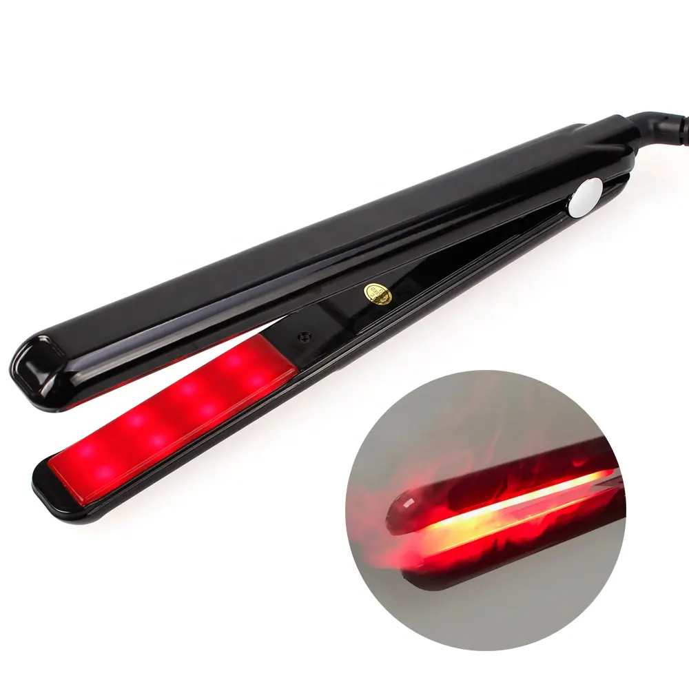 Plancha инфракрасный profesional planchas para Эль pelo метка частного назначения ультразвуковой Утюг Кератин холодной расческа-выпрямитель плоского железа