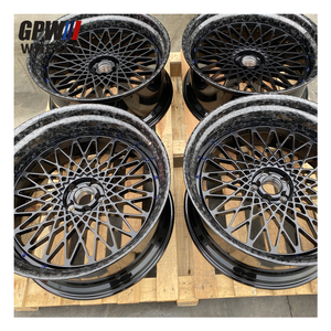 Rines de Aleación Forjada de Dos Piezas Tipo Deep Dish con Barril de Fibra de Carbono Envolvente, Forjado Personalizado, PCD, ET, Tratamiento de Superficie y Tapa Central - Product Image 5