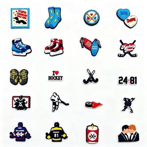 HY 2026 Meilleures ventes Breloques pour chaussures de hockey sur glace, Breloques pour sabots de hockey sur glace, Accessoires de décoration pour chaussures et sabots, Vente en gros - Product Image 1