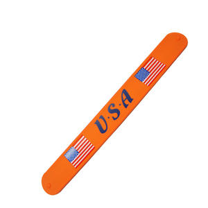 יוניסקס לוגו מותאם אישית סיליקון קידום מכירות סטירה Wristbands לאירועים אישית סיליקון גומי צמידי הצמד להקת יד - Product Image 5