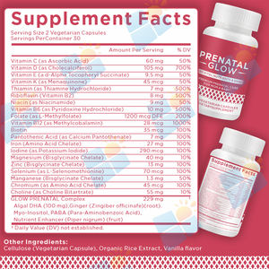 Suni ผลิตภัณฑ์เสริมอาหารแคปซูลวิตามินบำรุงก่อนคลอดสำหรับการตั้งครรภ์ที่ดีต่อสุขภาพ - Product Image 2