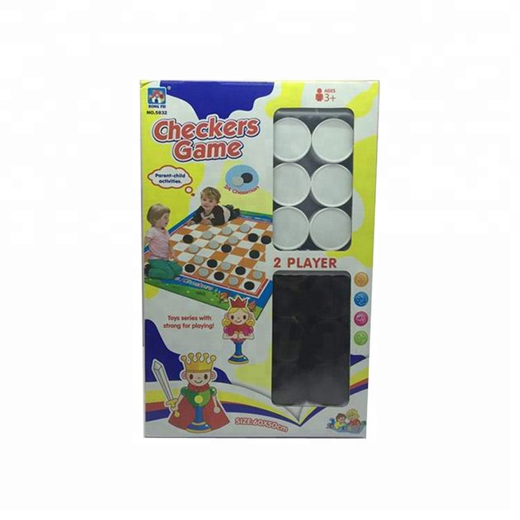 Пластиковая игра в шашки для родителей и детей, оптовая продажа