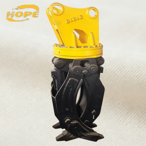 Грейфер для экскаватора HOPE с гидравлическим поворотом для легкой обработки бревен и древесных материалов - Product Image 2