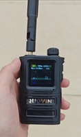 Détecteur de drones et de UAV portatif avec une portée de 1,5 km et une télécommande, alarme de drone portative 300-6000 MHz