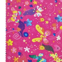 Vente chaude du fabricant 100% Polyester 420D imprimé Oxford tissu dessin animé motif animal bagage sac à dos sac à main