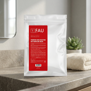 FAU Premium Collagen Allantoïne Extrait de Portulaca Oleracea Masque Visage en Poudre Apaisant Hydratant Nourrissant Format Échantillon pour - Product Image 3