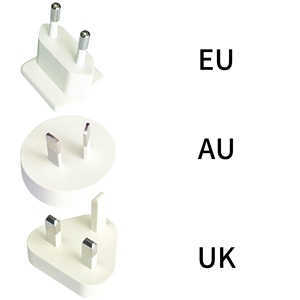 Chargeur de voyage fin PD3.0 2026 avec 3 prises interchangeables (UK, AU, EU) – Portable pour voyage/bureau - Product Image 4