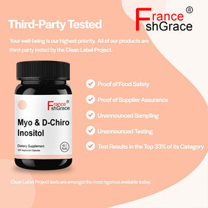 Myo-<span class=keywords><strong>Inositol</strong></span> & D-chiro <span class=keywords><strong>Inositol</strong></span> อาหารเสริมสำหรับผู้หญิง-ความสมดุลของฮอร์โมนและการสนับสนุนรังไข่สำหรับผู้หญิง-อัตราส่วน40:1ในอุดมคติ120แคปซูล - Product Image 2