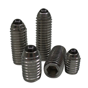 M6 Stainless Steel Screw Hex Socket Cylindrical Head Metric Class 8.8 Polishing Standard Thread Locating Plunger - Product Image 1