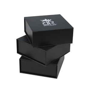 Caja de Presentación de Papel Negro Personalizada con Cierre Magnético para Tarjetas de Visita, Caja de Regalo para Tarjetas de Crédito - Product Image 6