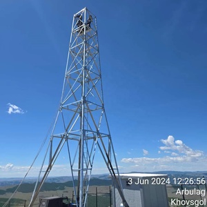 Feuerverzinkter Stahl 15m 3-Beiniger Kommunikations-Antennenturm - Product Image 1