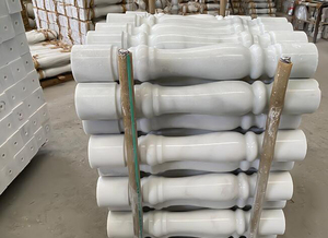 Hite-barandilla de mármol y columnas de piedra para jardín, balaustrada decorativa y pasamanos para balcón, Omán - Product Image 2