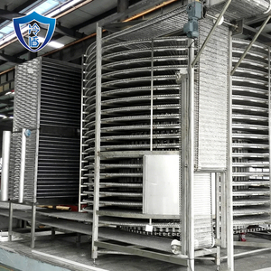 Congélateur rapide IQF à soufflerie latérale et plaque d'air uniforme pour <span class=keywords><strong>la</strong></span> congélation de produits plats en tunnel de réfrigération, destiné aux lignes de traitement de steaks, de poulet et de filets. - Product Image 5