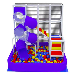 Equipo de Entretenimiento Interior Comercial de Diseño Personalizado, Parque Infantil de Múltiples Niveles con Toboganes y Piscina de Pelotas Grande para Centro Comercial - Product Image 1