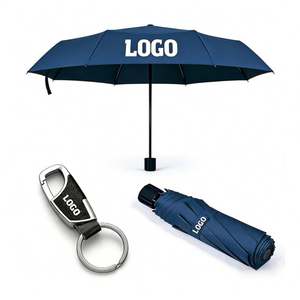 Parapluies personnalisés en gros pour événements promotionnels, cadeaux d'affaires, parapluies pliables durables avec impression UV - Product Image 1