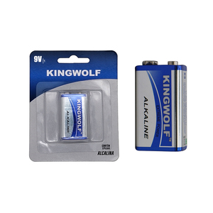 Paquete retráctil individual Super Power 6f22 6LR61 9V 950mAh Batería alcalina personalizada para alarma de humo - Product Image 2