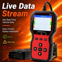 Nuevo Artículo Más Vendido, Escáner OBD2 T501, Lector de Códigos de Auto, Herramienta de Diagnóstico con Pantalla Retroiluminada, Compatible con Todos los Protocolos OBD2, Universal