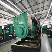 Générateur diesel silencieux de type ouvert Volvo Penta Suède 450 kW TAD1651GE, ATS automatique 110 V, disponible pour centrale électrique de secours