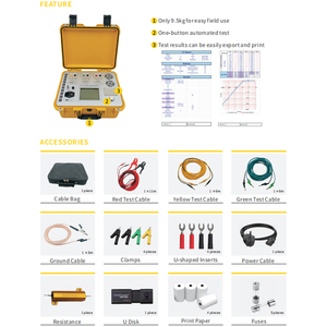 Analizador de CT Elecgene TCT-200F, Rango 1~40000, 160-240 VCA, 50/60 Hz, Precisión de Relación y Fase, Resistencia de Bobinado - Product Image 4