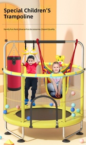 Mini <span class=keywords><strong>trampoline</strong></span> d'extérieur <span class=keywords><strong>pour</strong></span> enfants avec balançoire et sacs <span class=keywords><strong>de</strong></span> <span class=keywords><strong>sable</strong></span> - Product Image 4