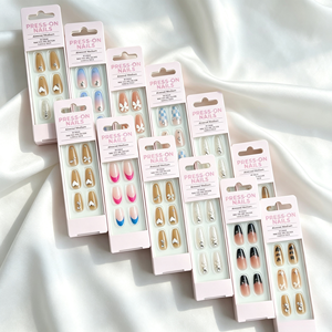 <span class=keywords><strong>Uñas</strong></span> <span class=keywords><strong>Postizas</strong></span> Almendradas Medianas al por Mayor, Personalizadas OEM, Directo de Fábrica, Suministro de <span class=keywords><strong>Uñas</strong></span> de Marca Privada, Listas para Enviar a Granel para Salones - Product Image 1