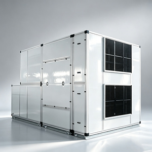 Ventilador <span class=keywords><strong>de</strong></span> Recuperación <span class=keywords><strong>de</strong></span> Calor <span class=keywords><strong>de</strong></span> Placas <span class=keywords><strong>de</strong></span> Flujo Cruzado <span class=keywords><strong>de</strong></span> Alta Eficiencia con Núcleo <span class=keywords><strong>de</strong></span> Aluminio y Motor EC para Ventilación Equilibrada en el Hogar (HRV) - Product Image 1