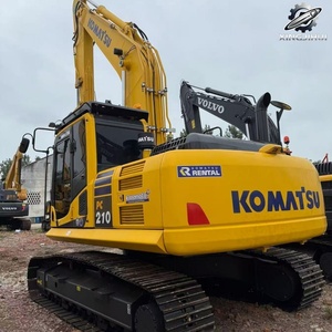 รถขุดตีนตะขาบ Komatsu210 มือสอง ขนาด 21 ตัน บุ้งกี๋ 1 ลบ.ม. ของแท้จากญี่ปุ่น รถขุดก่อสร้างขนาดใหญ่ ชั่วโมงการใช้งานต่ำ สภาพดี - Product Image 2