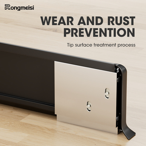 Mới Clip-on hợp kim nhôm Ốp chân tường bảng bây giờ có sẵn, nhà máy trực tiếp vận chuyển, không thấm nước nhôm ván chân tường - Product Image 5