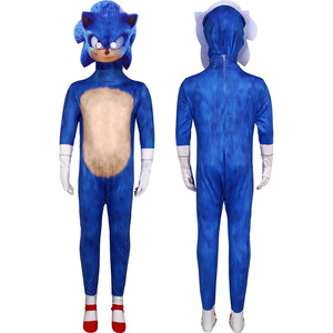 Traje de Sonic The Hedgehog, disfraz de poliéster unisex para cosplay, juego de rol de anime - Product Image 5