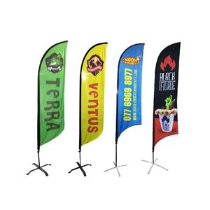 Beach Flag Stand Customized Printing Beach Flag Custom Beach Flag - Product Image 1