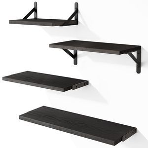 Étagères murales flottantes <span class=keywords><strong>en</strong></span> <span class=keywords><strong>bois</strong></span> <span class=keywords><strong>en</strong></span> gros <span class=keywords><strong>pour</strong></span> usine, rangement <span class=keywords><strong>pour</strong></span> toilettes, salle de bain, cuisine, salon - Product Image 2