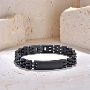 Pulsera de Acero Inoxidable con Logotipo Personalizado al por Mayor de Alta Calidad 2024 - Product Image 5