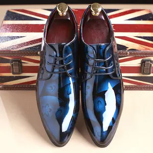 Sh10120a 2023 новая модель модная обувь мужская кожаная обувь с острым носком для мужчин