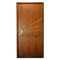 Portes de maison Porte solide en bois dernière conception pour maisons Porte en bois