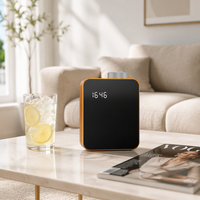 Diffuseur d'aromathérapie de style Heavy Metal avec une large zone de couverture, fonctionnement intelligent, peut être utilisé comme support d'horloge décoratif