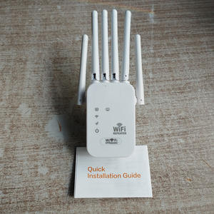 Fongko 300Mbps อุปกรณ์ทวนสัญญาณ <span class=keywords><strong>WiFi</strong></span> ไร้สาย2.4กิกะเฮิร์ตซ์ตัวเร่งสัญญาณพร้อมเราเตอร์6เสาสัญญาณ - Product Image 3