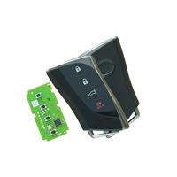 SZVORAUS Version mise à jour Xhorse VVDI XM38 Clé intelligente XSTO01EN Télécommande 8A 4D 4A avec puce pour Lexus avec coque compatible avec l'outil Work Key Tool Max Pro