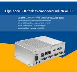 Mini PC industriel sans ventilateur à prix d'usine, Intel Celeron J1900 Quad Core, avec SSD, RAM <span class=keywords><strong>DDR3</strong></span>, 6 ports USB, Windows 10 - Product Image 3