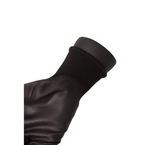 SNELL EN388 защитные перчатки с пользовательским логотипом полиэфирные черные рабочие перчатки с полиуретановым покрытием для общего назначения - Product Image 5