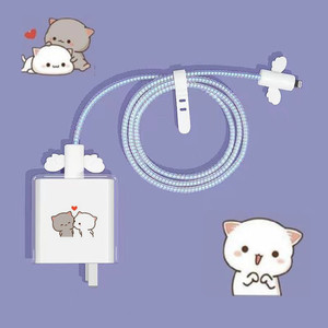 <span class=keywords><strong>Mitao</strong></span>-Sac à main mignon pour chat, chargeur de téléphone, cartable, ornement de charme, cadeau - Product Image 2