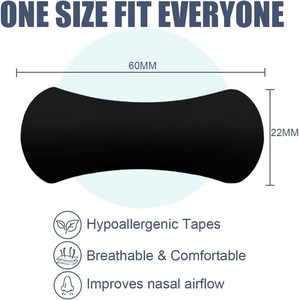 Tiras Nasales Transparentes Extra Fuertes de la Marca Performance, Anti-ronquidos, Libres de Látex, para Respirar Mejor - Product Image 2