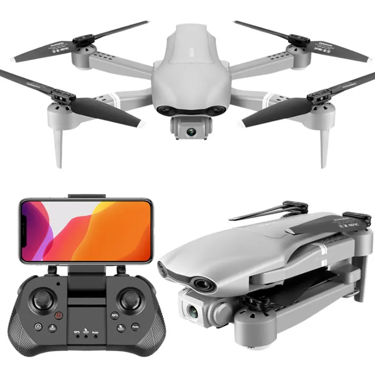 Newest GPS 4K 5G WiFi live video FPV quadcopter flight 25 minutes rc distance 500m drone HD wide-angle dual camera Toy F3 Drone
